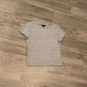 Cute grey Forever 21 crop top!
